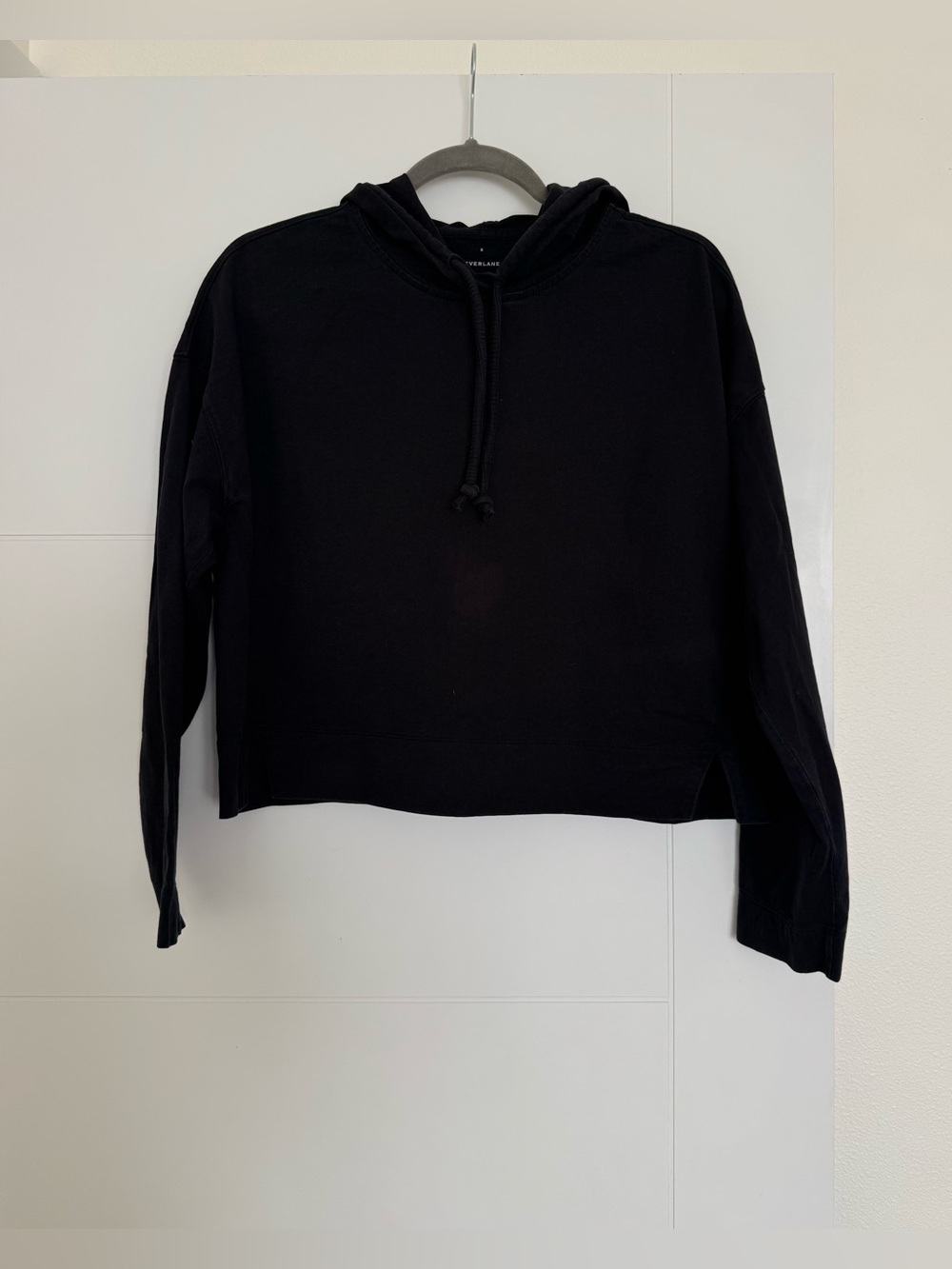 Everlane Organic Cotton Cropped Athlesiure Hoodie Womens (Size S)